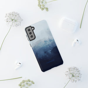 Abstract Blue Gradient - Protective Phone Case