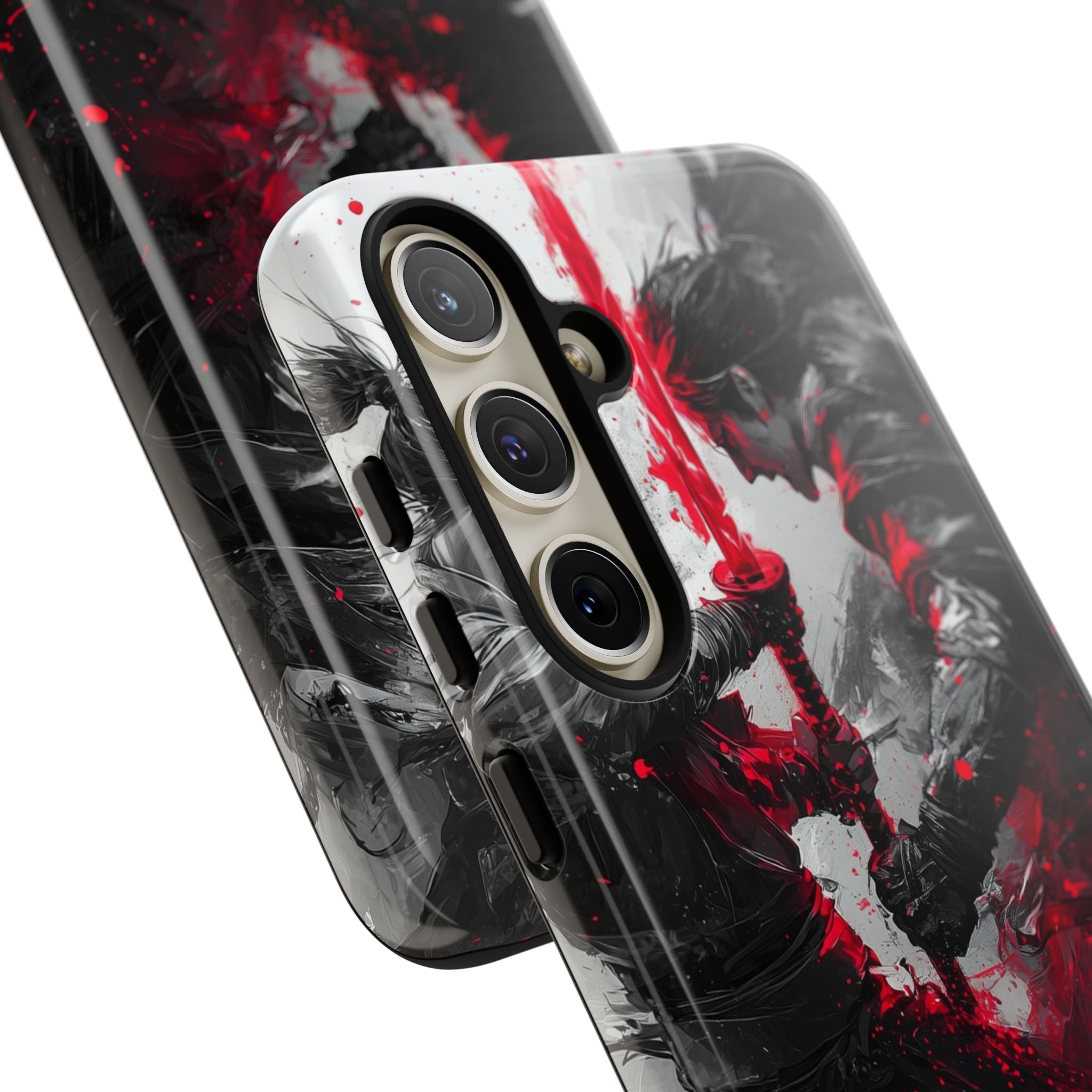 Crimson Blade Clash - Samsung Case