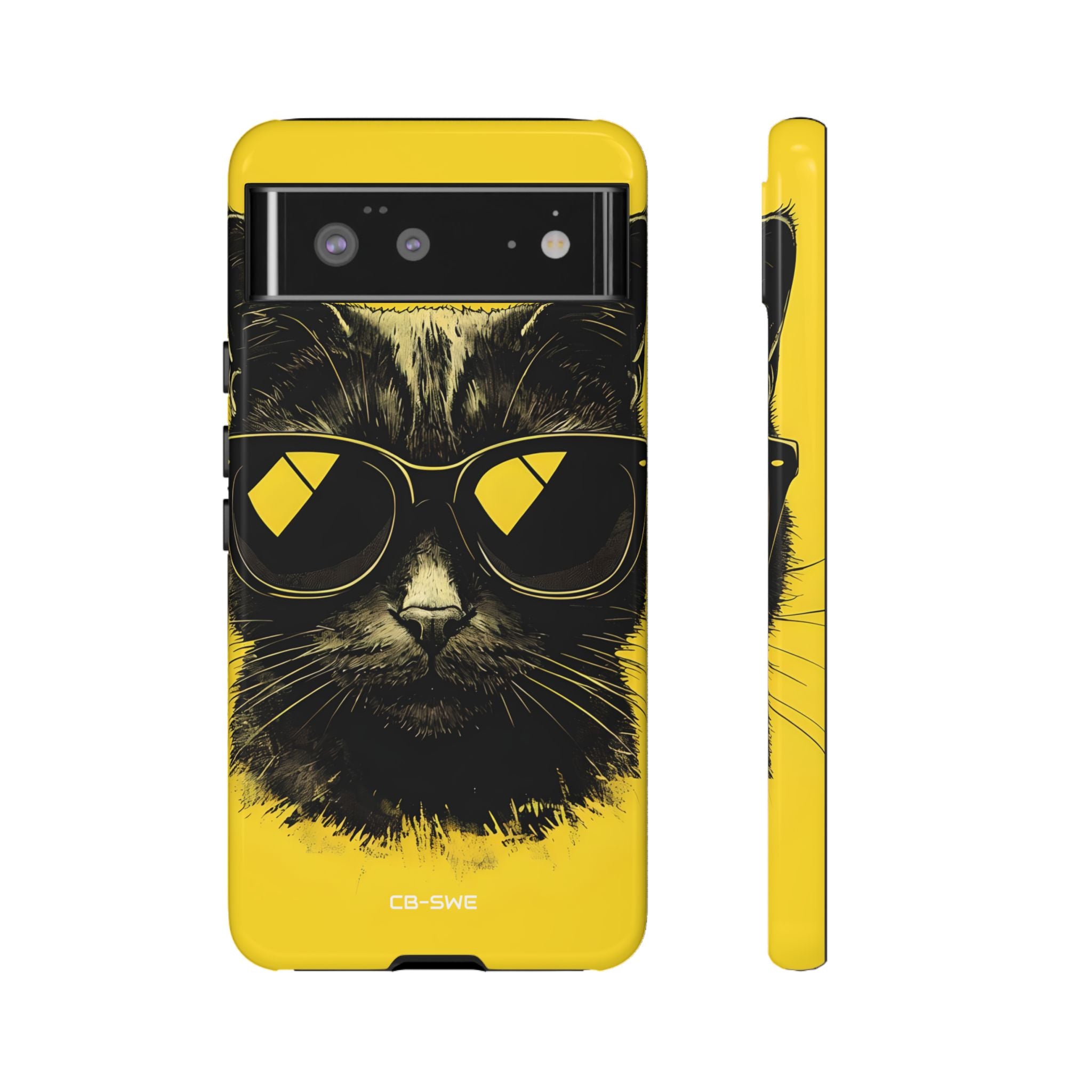 Cool Cat in Sunglasses - Google Pixel Case