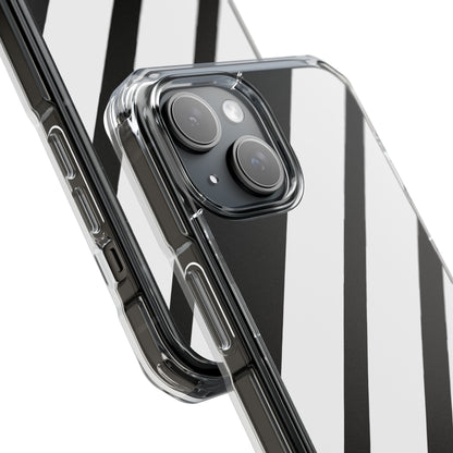 Monochrome Diagonal Symmetry iPhone Case - Impact
