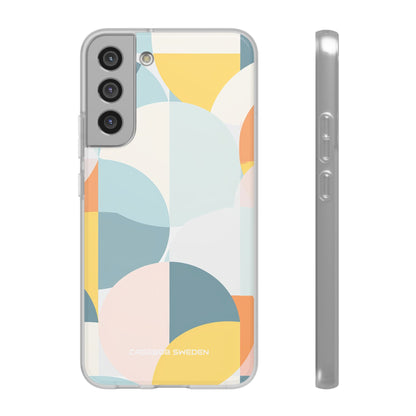 Abstract Geometric Calm - Flexi Samsung S22 Phone Case