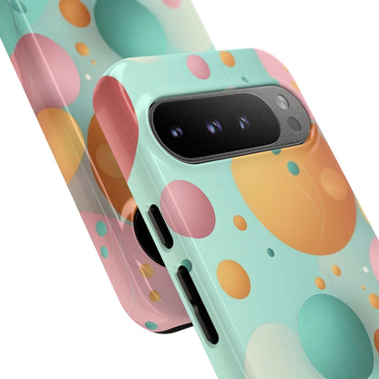 Pastel Circles Google Pixel 9 Pro XL Case - Tough