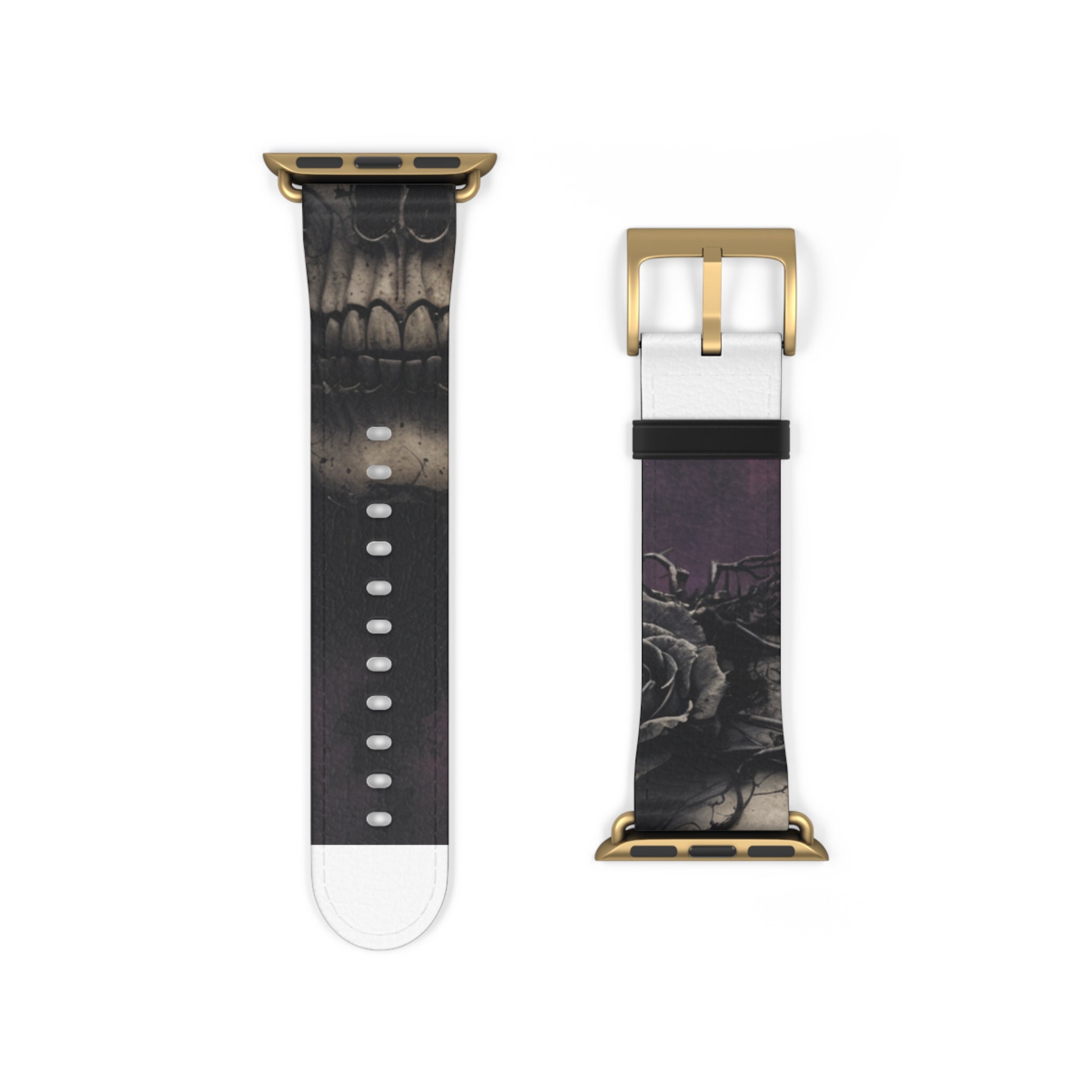 Winged Skull Rose - Watch Band