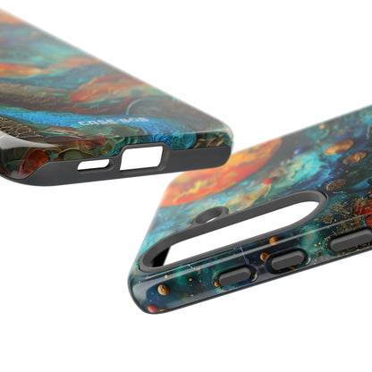 Celestial Ember Samsung S25 Plus Case - Tough