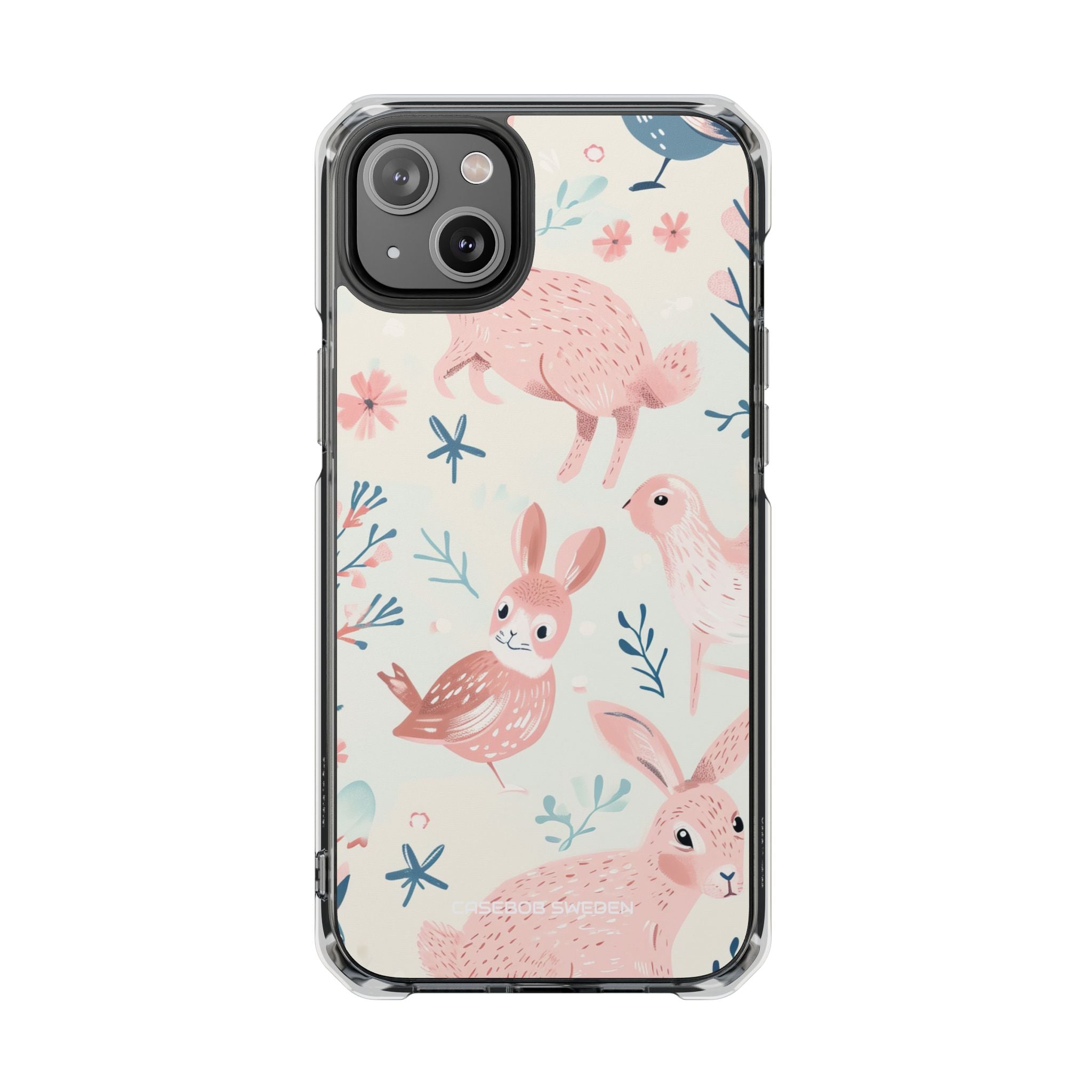 Pastel Whimsical Nature - Clear Impact iPhone 14 Phone Case