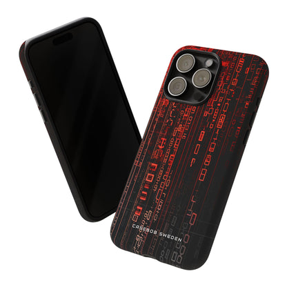 Gradient Cyberflux Network iPhone 15 - Tough Phone Case