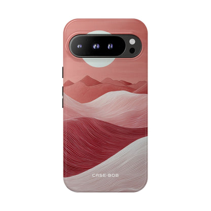 White Orb Dunes Google Pixel 9 Pro XL Case - Tough