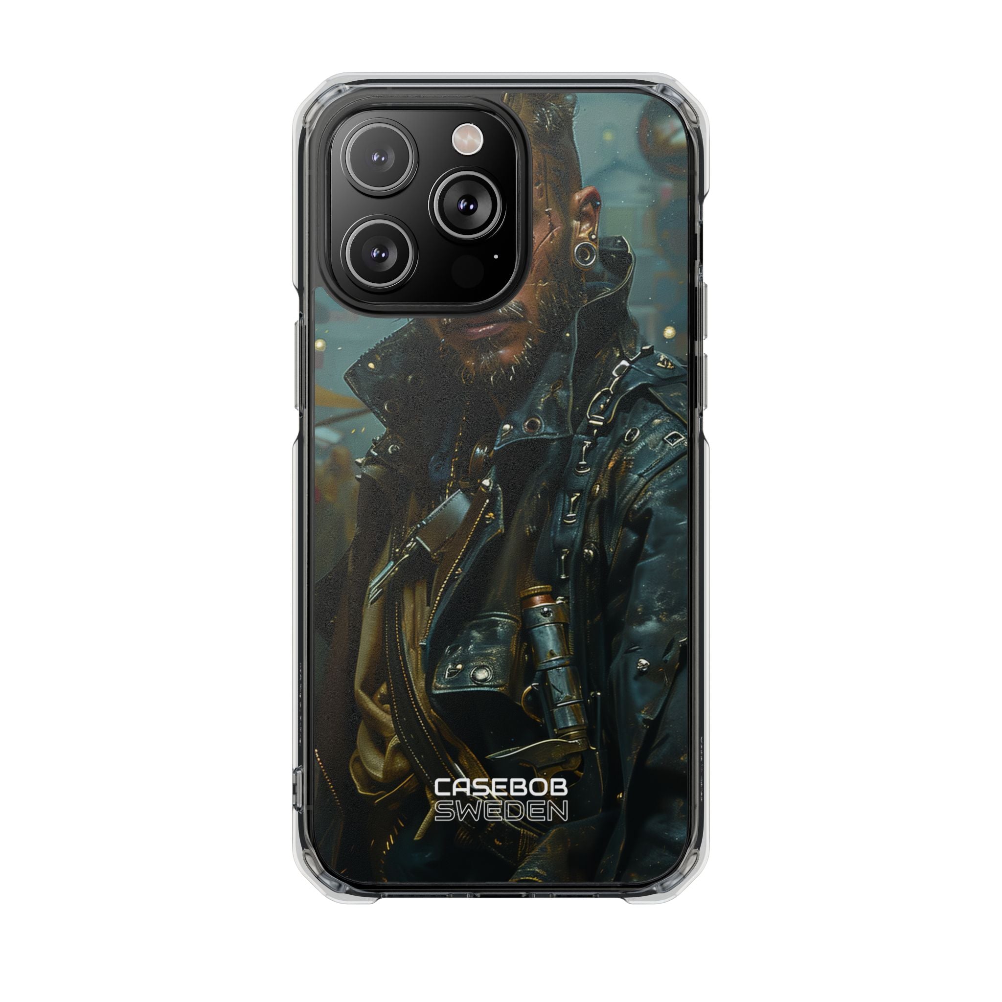 Cyber Rebel Portrait iPhone 14 - Impact Clear+