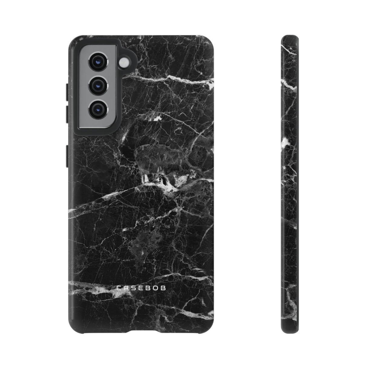 Black Marble - Protective Phone Case