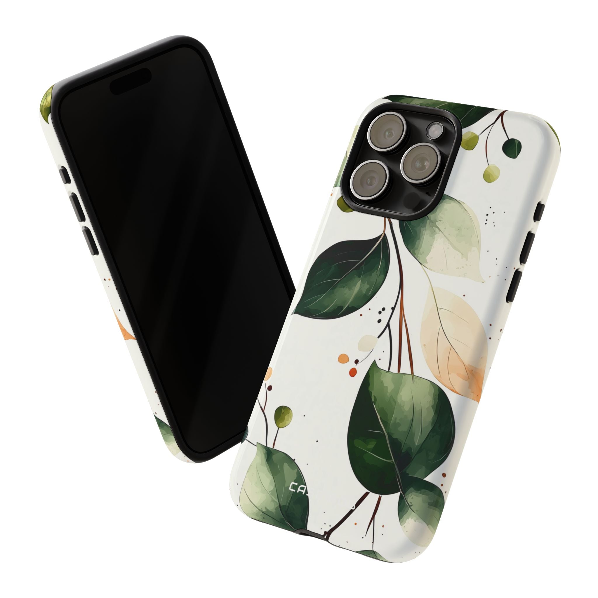 Greenberry Branch iPhone 15 Pro Max Case - Tough