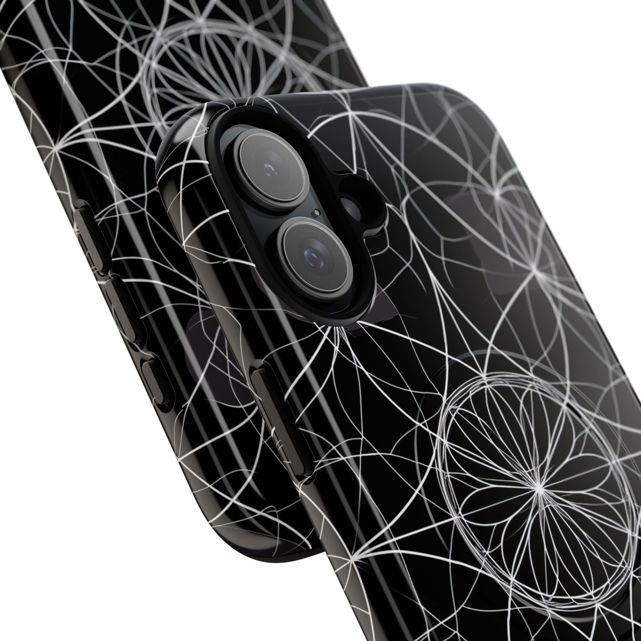 Radiant Petal Orbit iPhone 16 Plus Case - Tough+