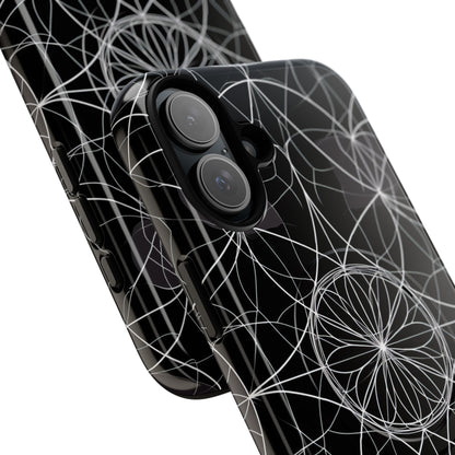 Radiant Petal Orbit iPhone 16 Plus Case - Tough+