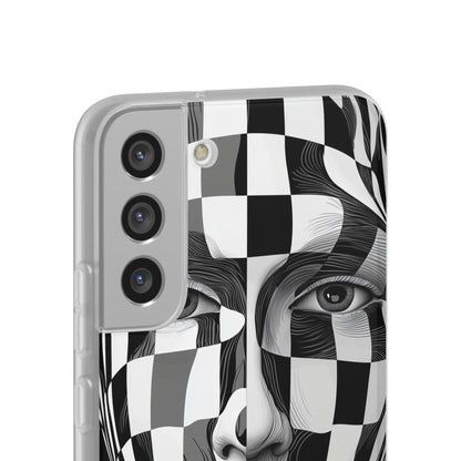 Checkered Face Samsung S22 Plus Case - Soft