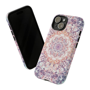 Symmetric Mandala Harmony - Protective Phone Case