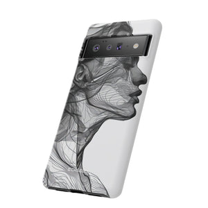 Ethereal Lines | Protective Phone Case for Google Pixel