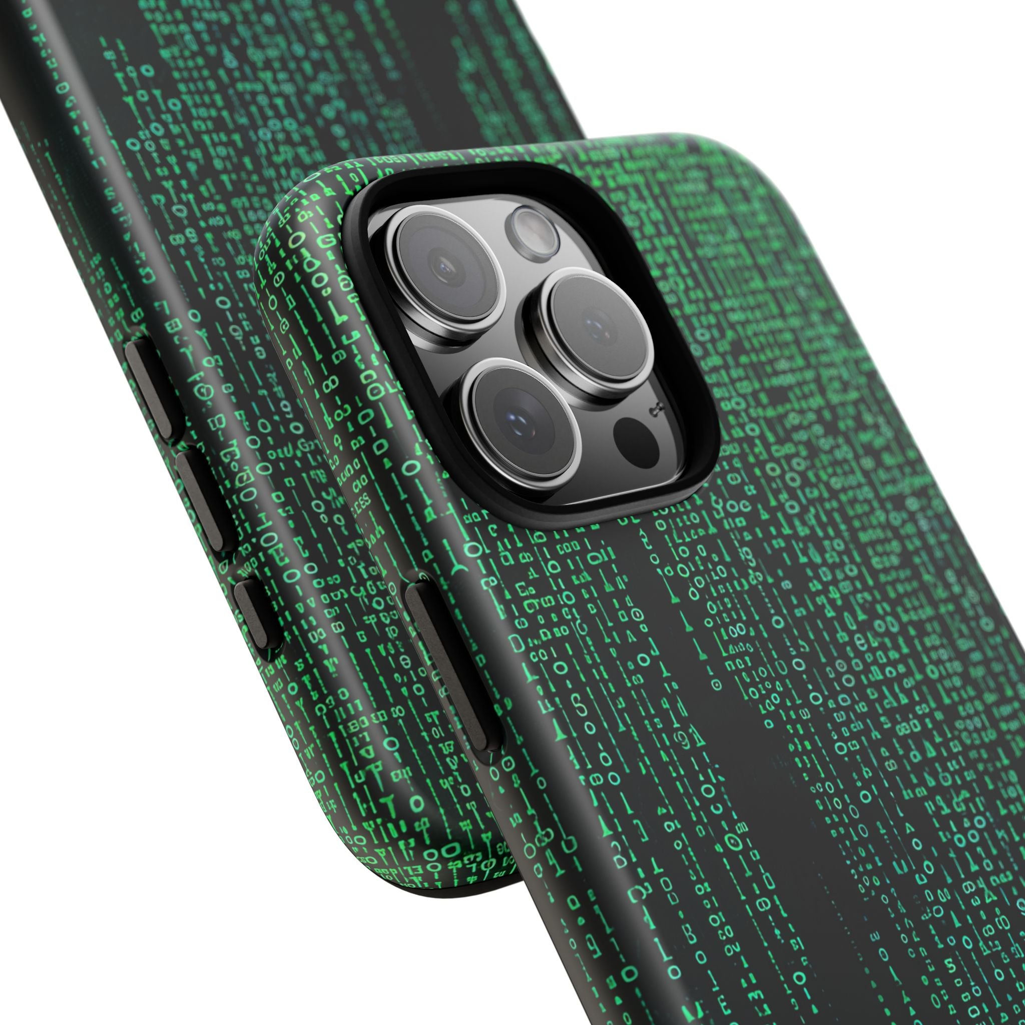 Matrix Gradient Flow iPhone 16 - Tough Phone Case