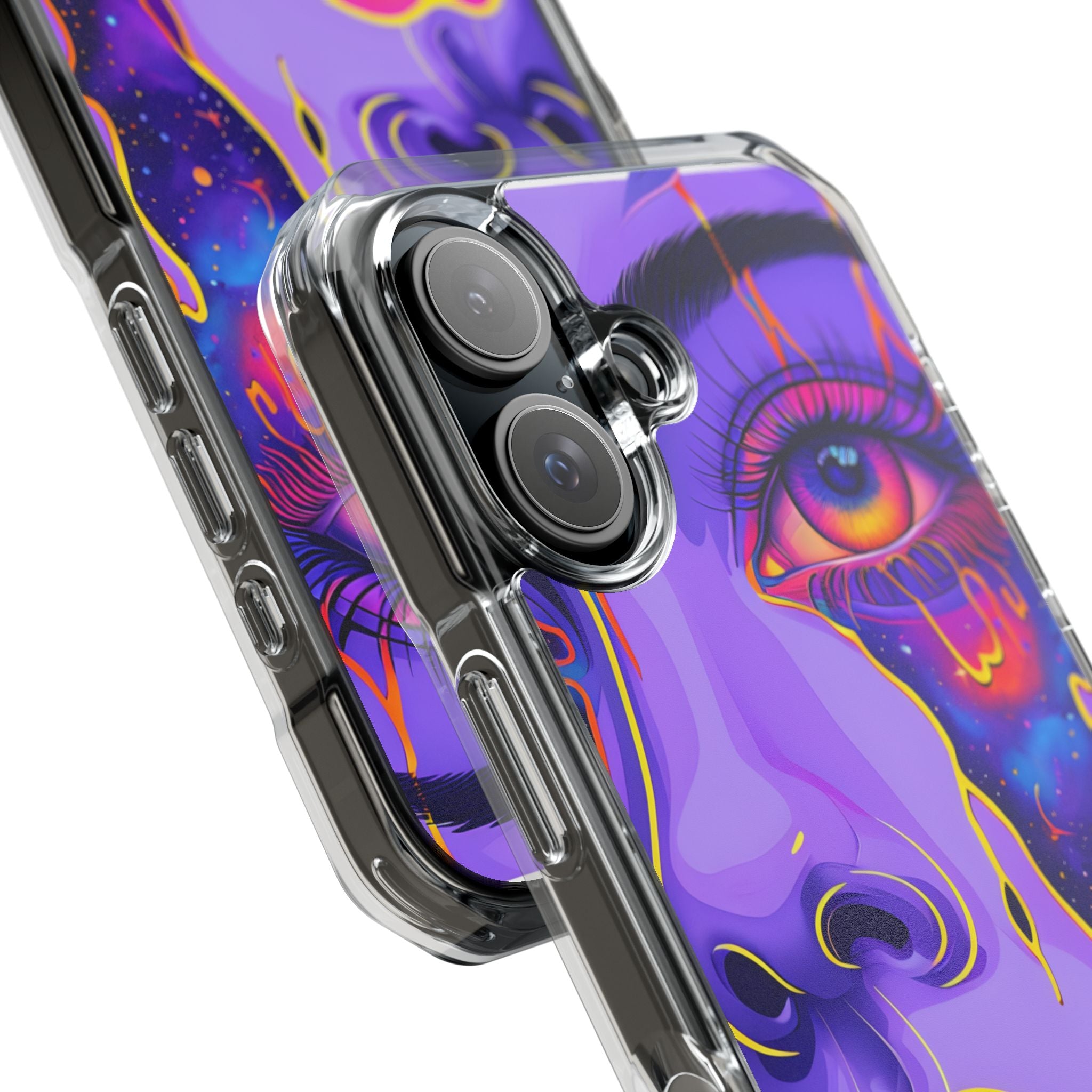 Cosmic Dreamscape Eye iPhone Case - Impact