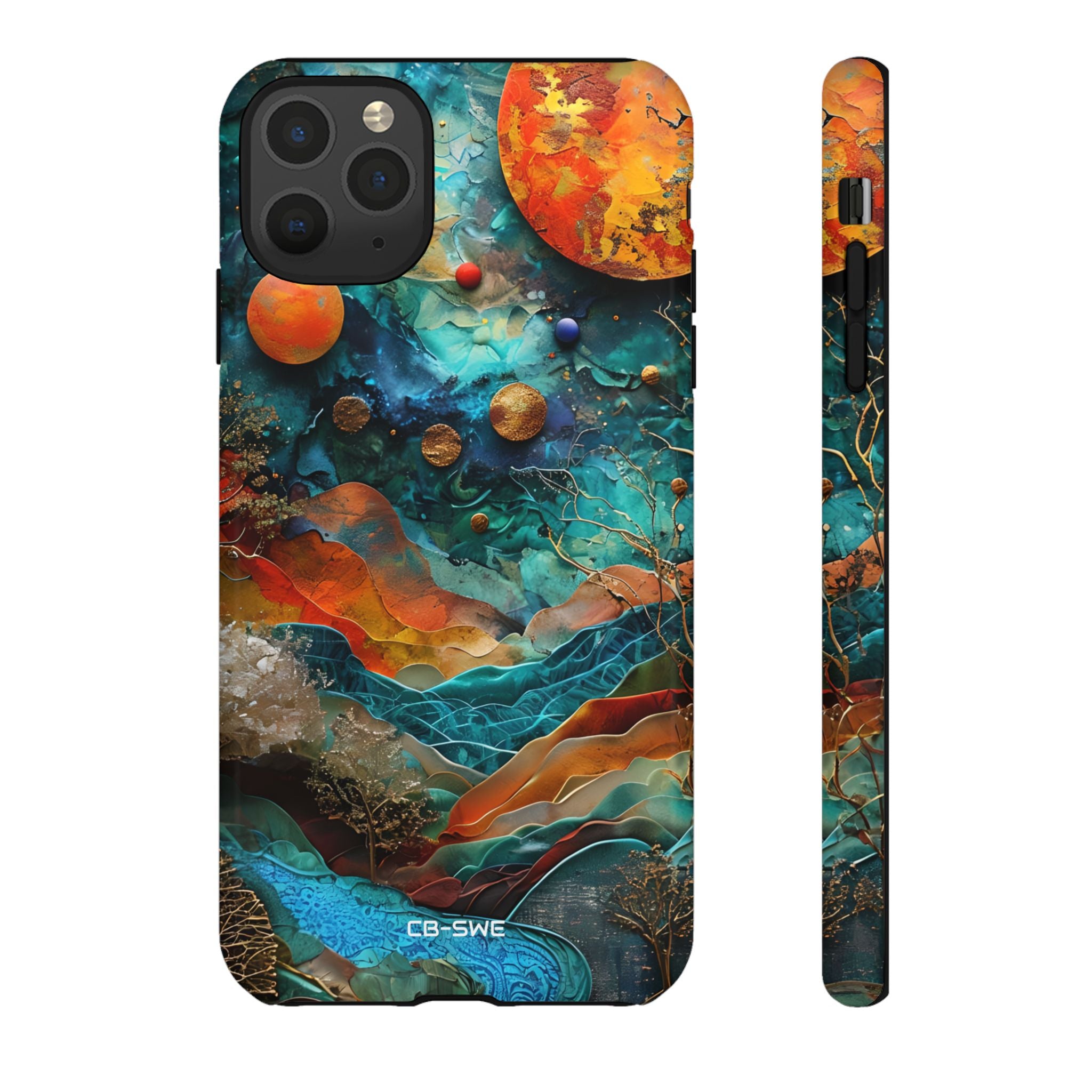 Celestial Wonders Unfold - iPhone Case