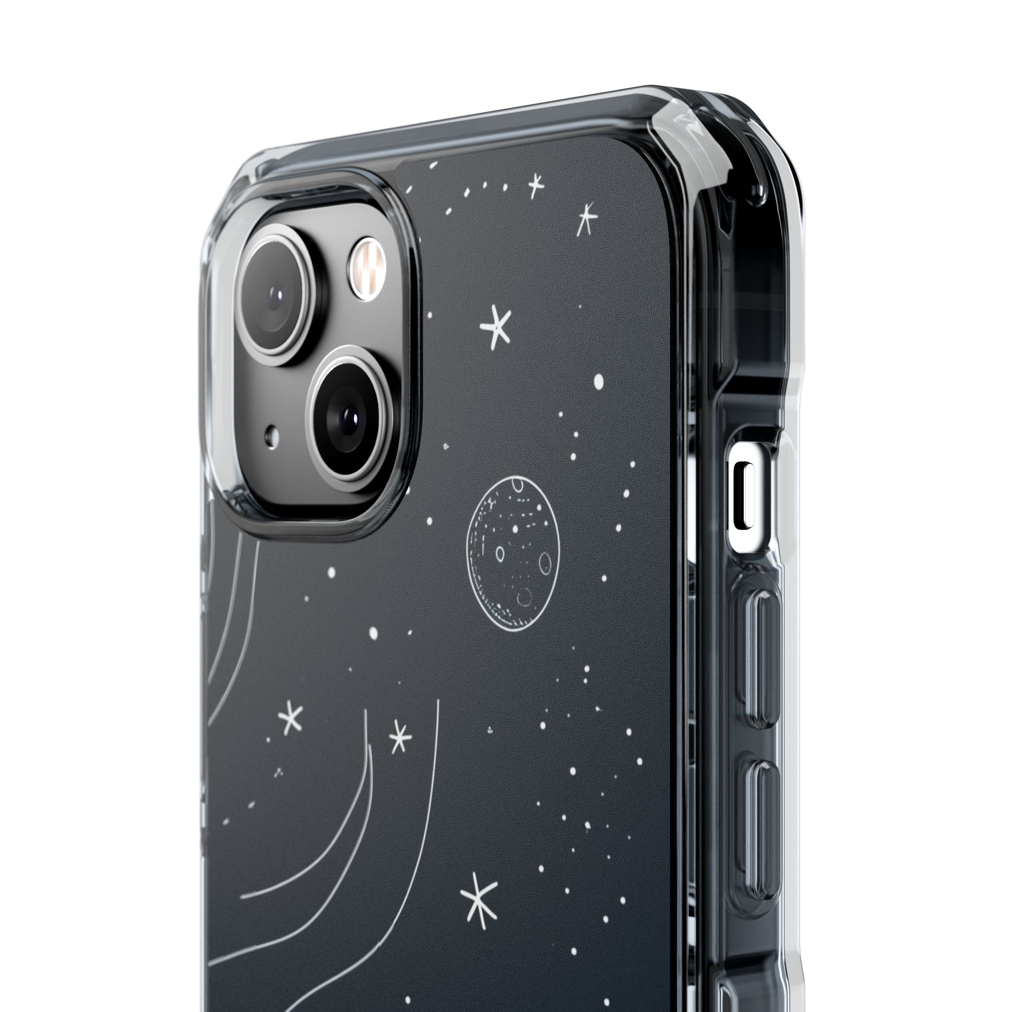 Cosmic Rocket Drift iPhone 14 - Impact Clear+