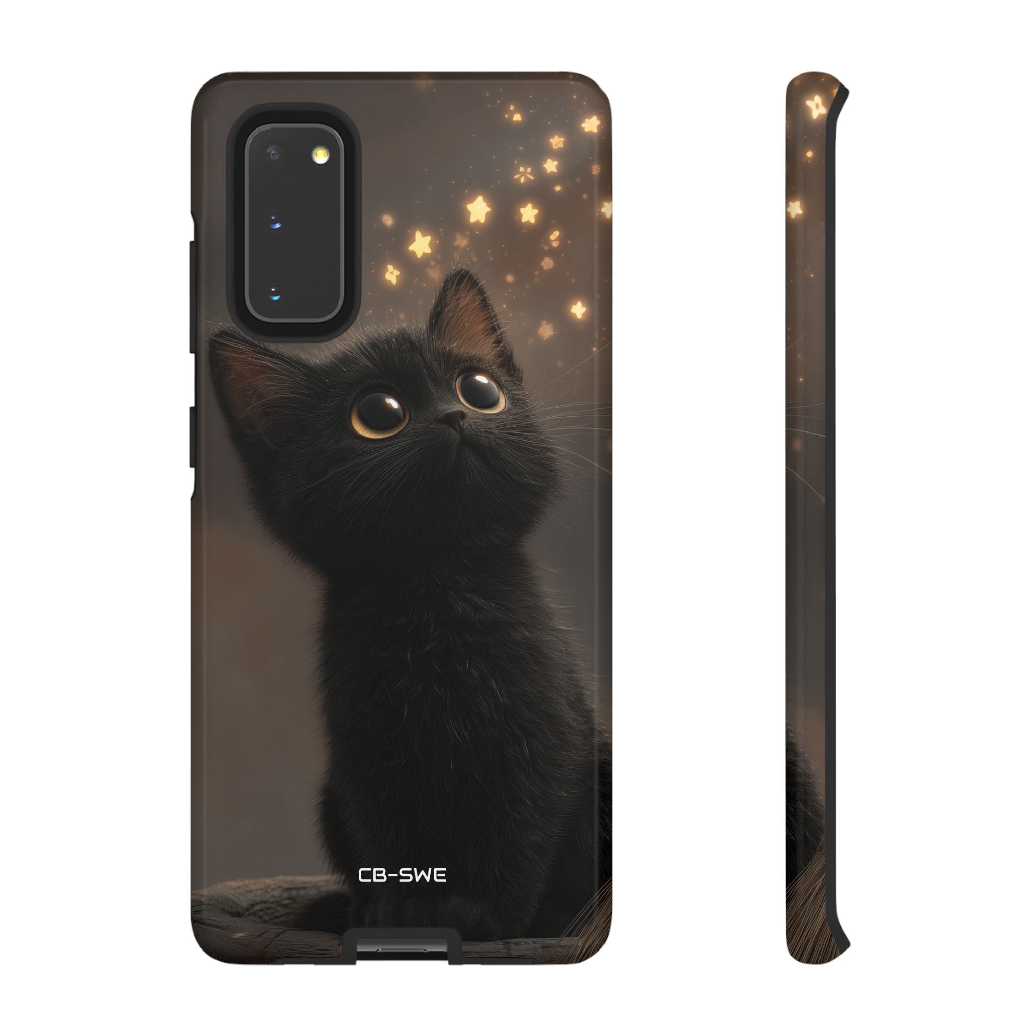 Kitten Gazes Up - Samsung Case