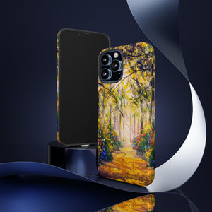 Sunny forest - Protective Phone Case