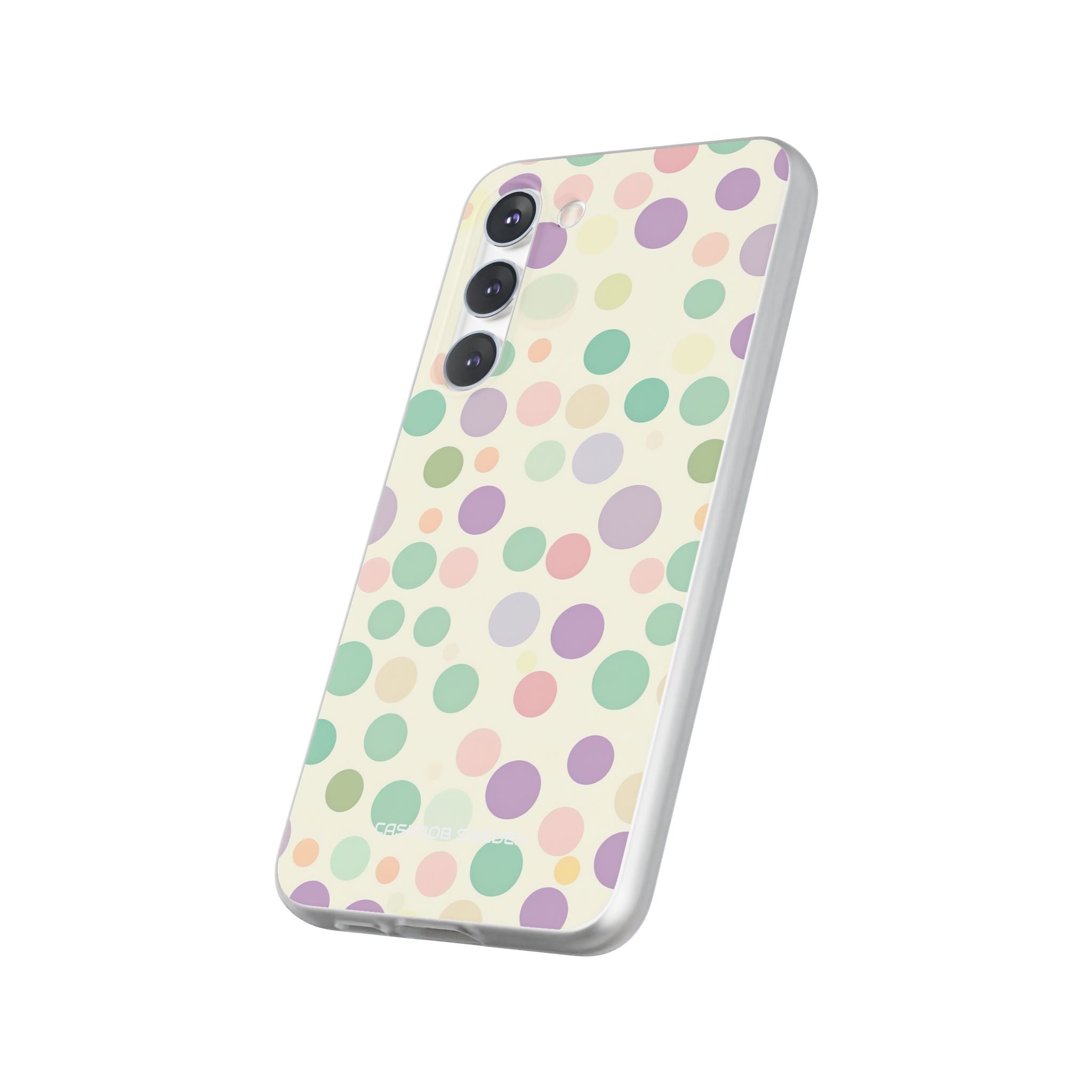 Playful Pastel Polka Dots - Flexi Samsung S23 Phone Case