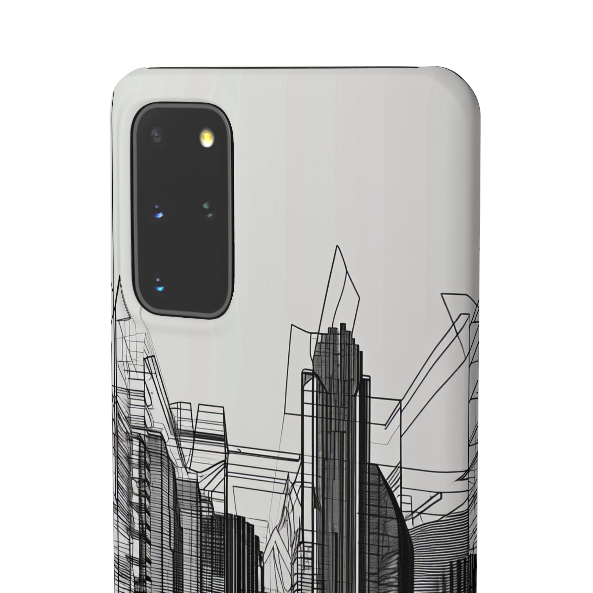 Urban Wireframe | Slim Phone Case for Samsung