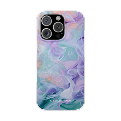 Purple Peach Whirl - Flexi iPhone 16 Phone Case