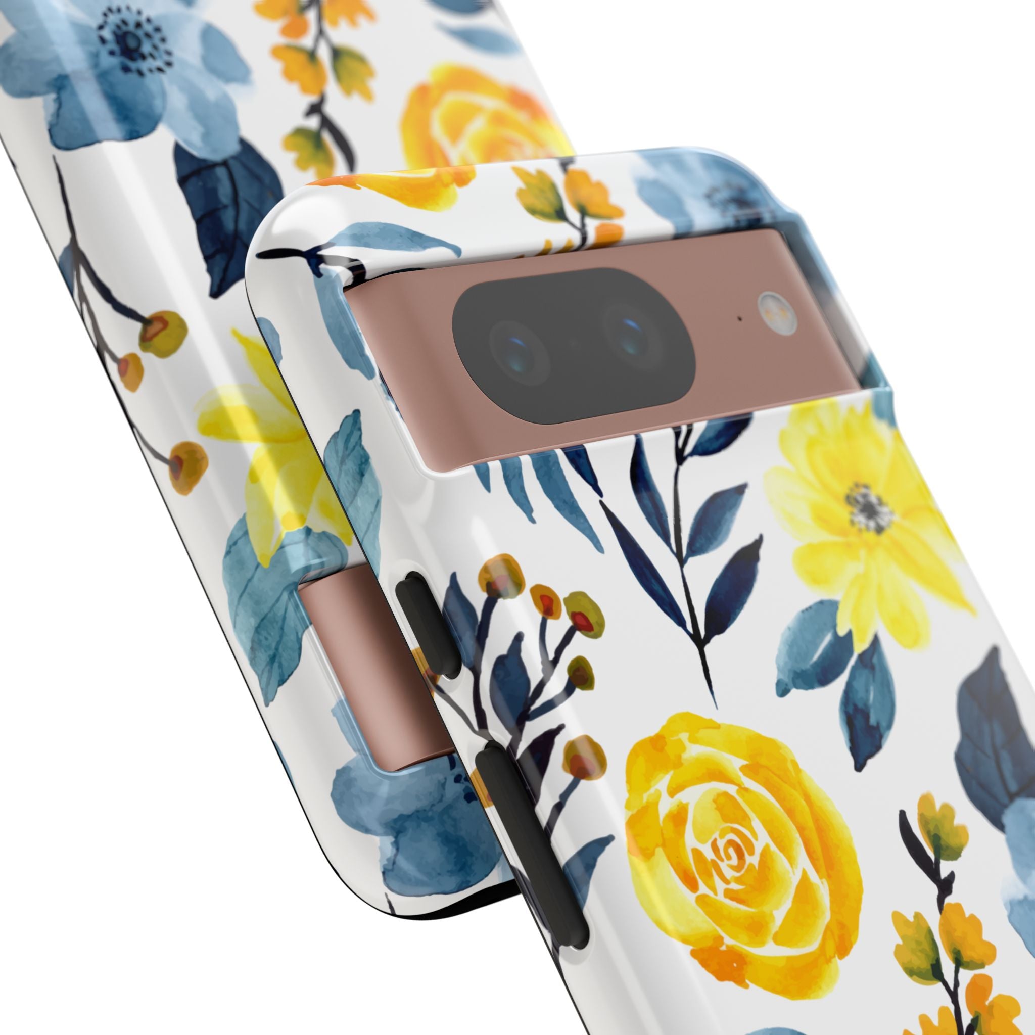 Golden Bloom Google Pixel 8 Case - Tough