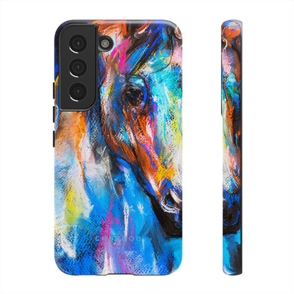 Original Pastel Horse - Protective Phone Case