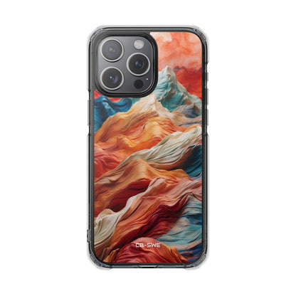 Mountain Waves Flow iPhone Case - Impact