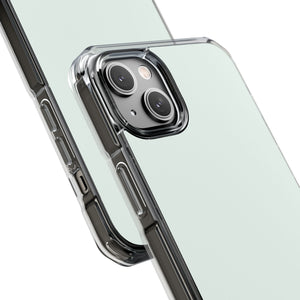 Mint Cream | Handyhülle für iPhone (Clear Impact Case – Magnetisch) 