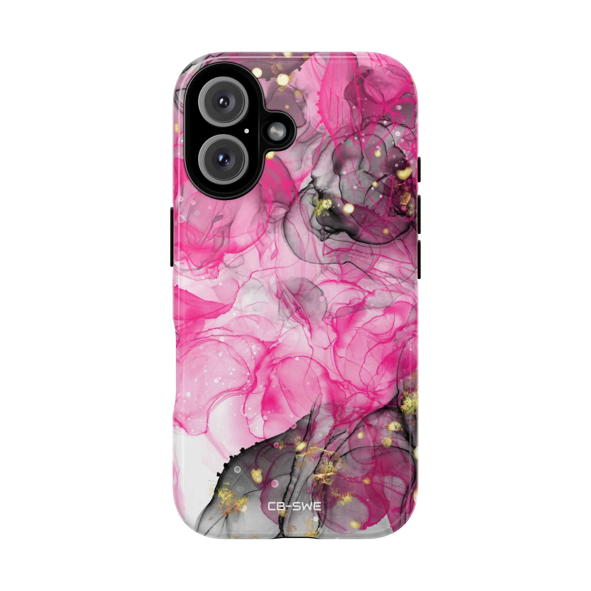 Vibrant Pink Swirls - iPhone Case