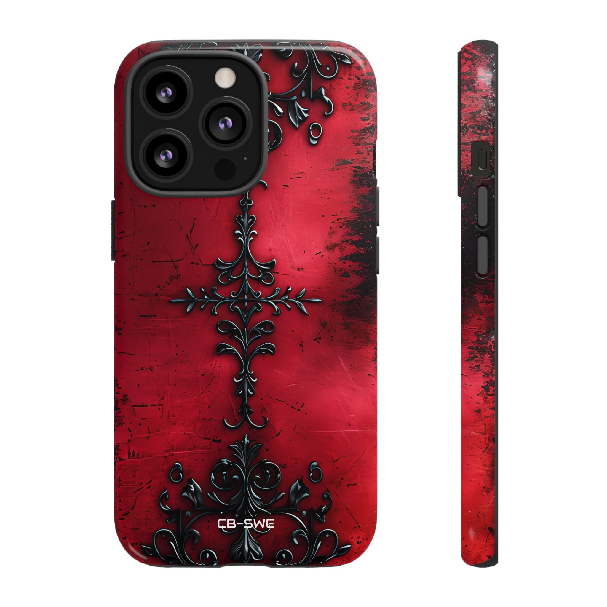 Gothic Crimson Emblem - iPhone Case