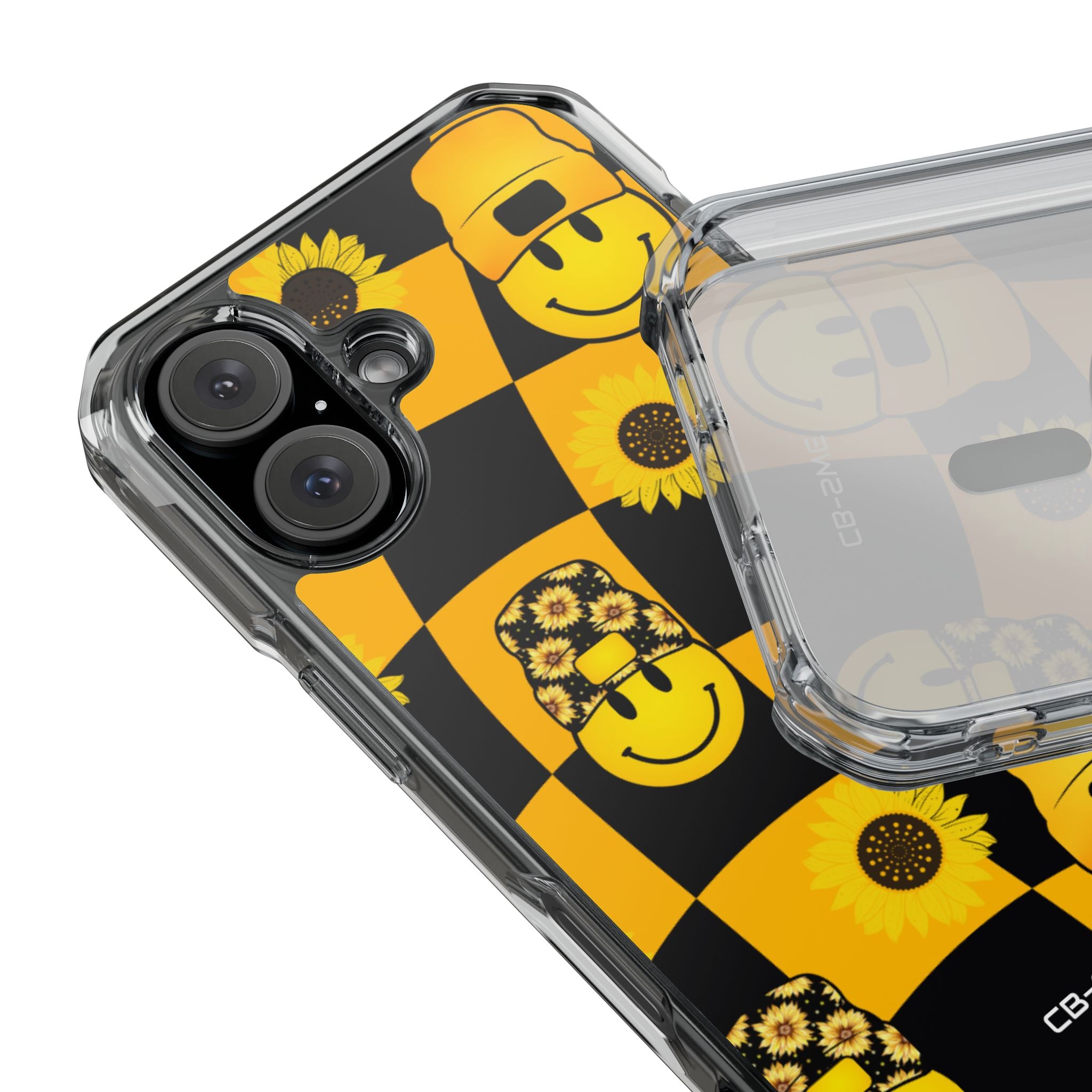 Joyful Checkered Smiles iPhone Case - Impact