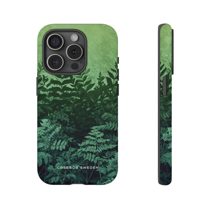 Gradient Fernscape Lush iPhone 15 - Tough Phone Case