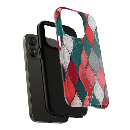 Leaf Cascade Teal iPhone 14 Pro Case - Tough+