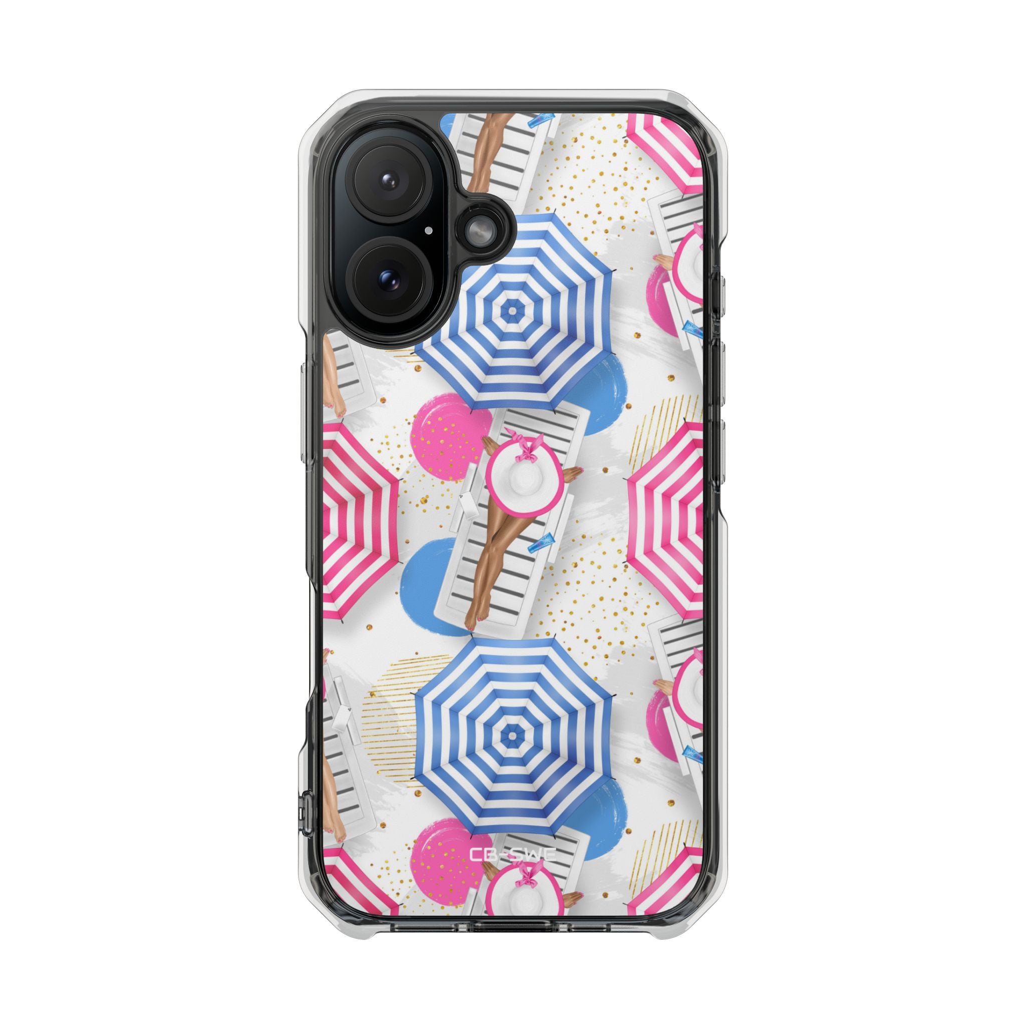 Sun Hats Relaxing iPhone Case - Impact