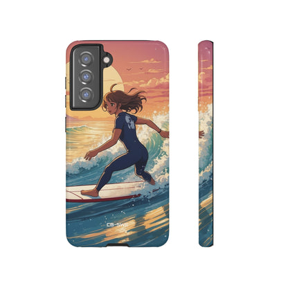 Surfing Into Sunset - Samsung Case