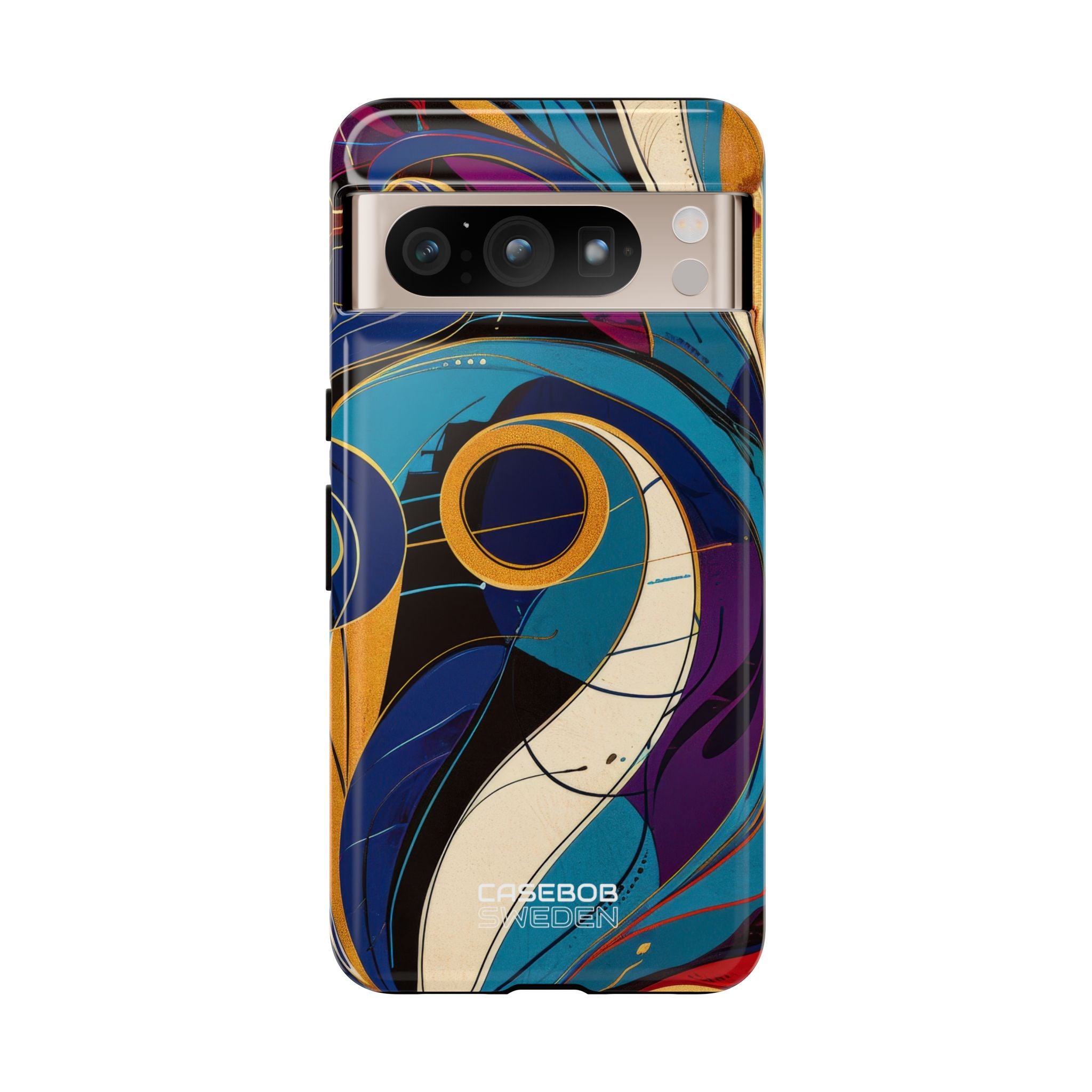 Swirling Copper Dreams Google Pixel 8 - Tough