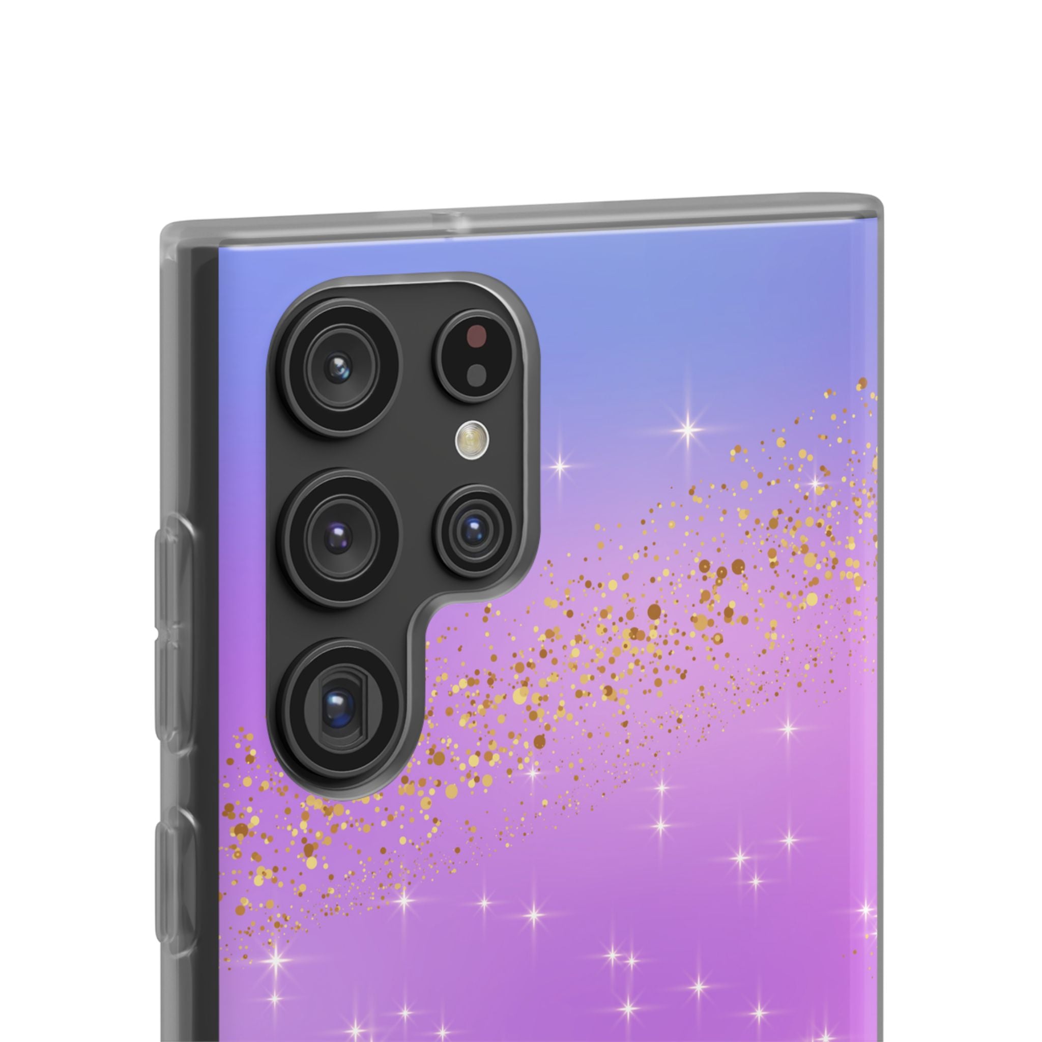 Golden Glide Samsung S22 Ultra Case - Soft