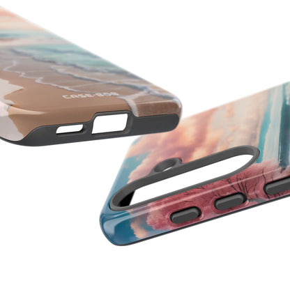 Pink Tree Breeze Samsung S25 Case - Tough