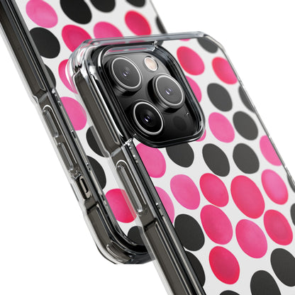 Pulsing Circles Illusion iPhone Case - Impact