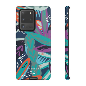 Tropical Leaf Moz - Protective Phone Case