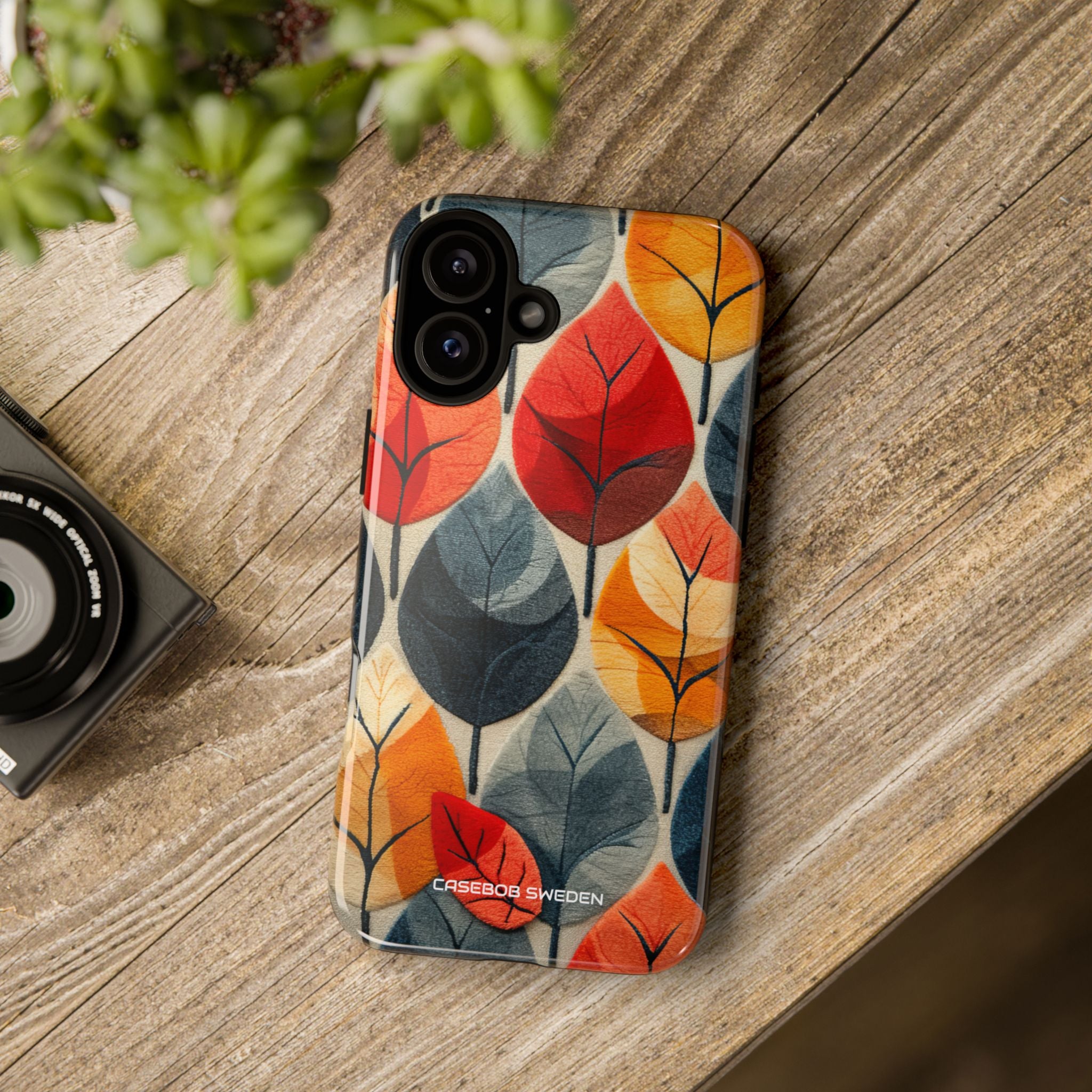 Autumn Leaf Design - Tough iPhone 16 Phone Case