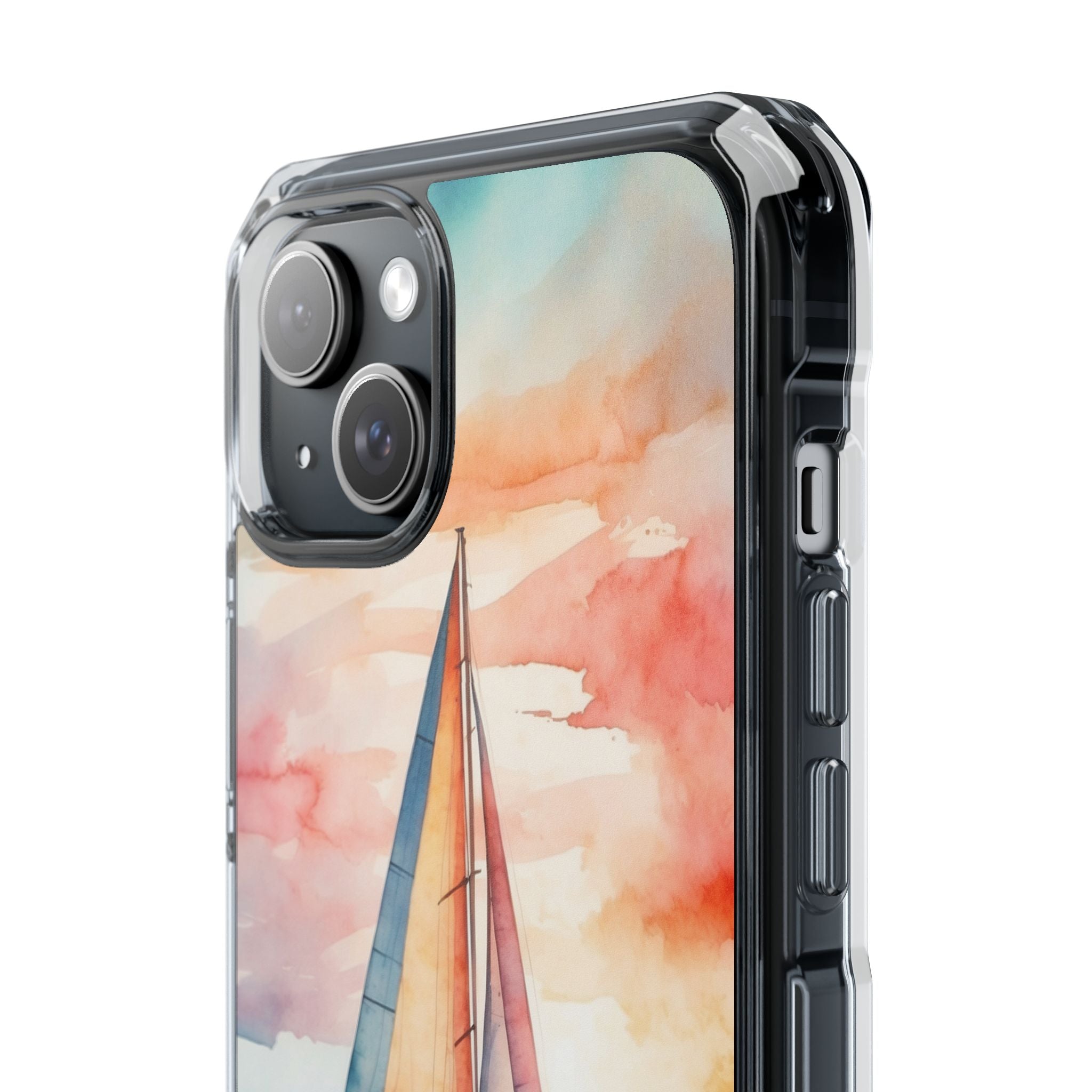 Sailboat Glides Calm iPhone Case - Impact