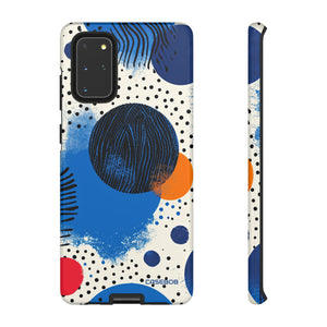 Blue Tranquil Geometry - Protective Phone Case