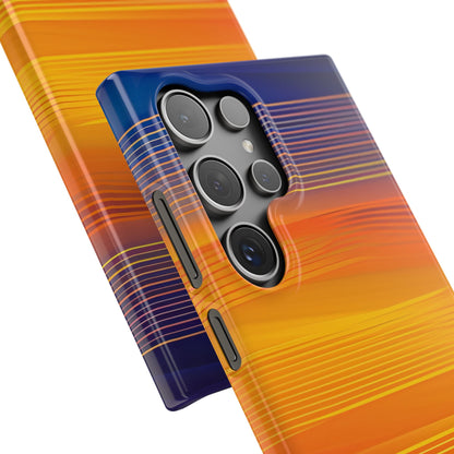 Gradient Sunset Flow Samsung S24 - Slim Phone Case