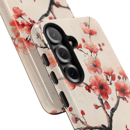 Blossom Shadow Samsung S25 Case - Tough