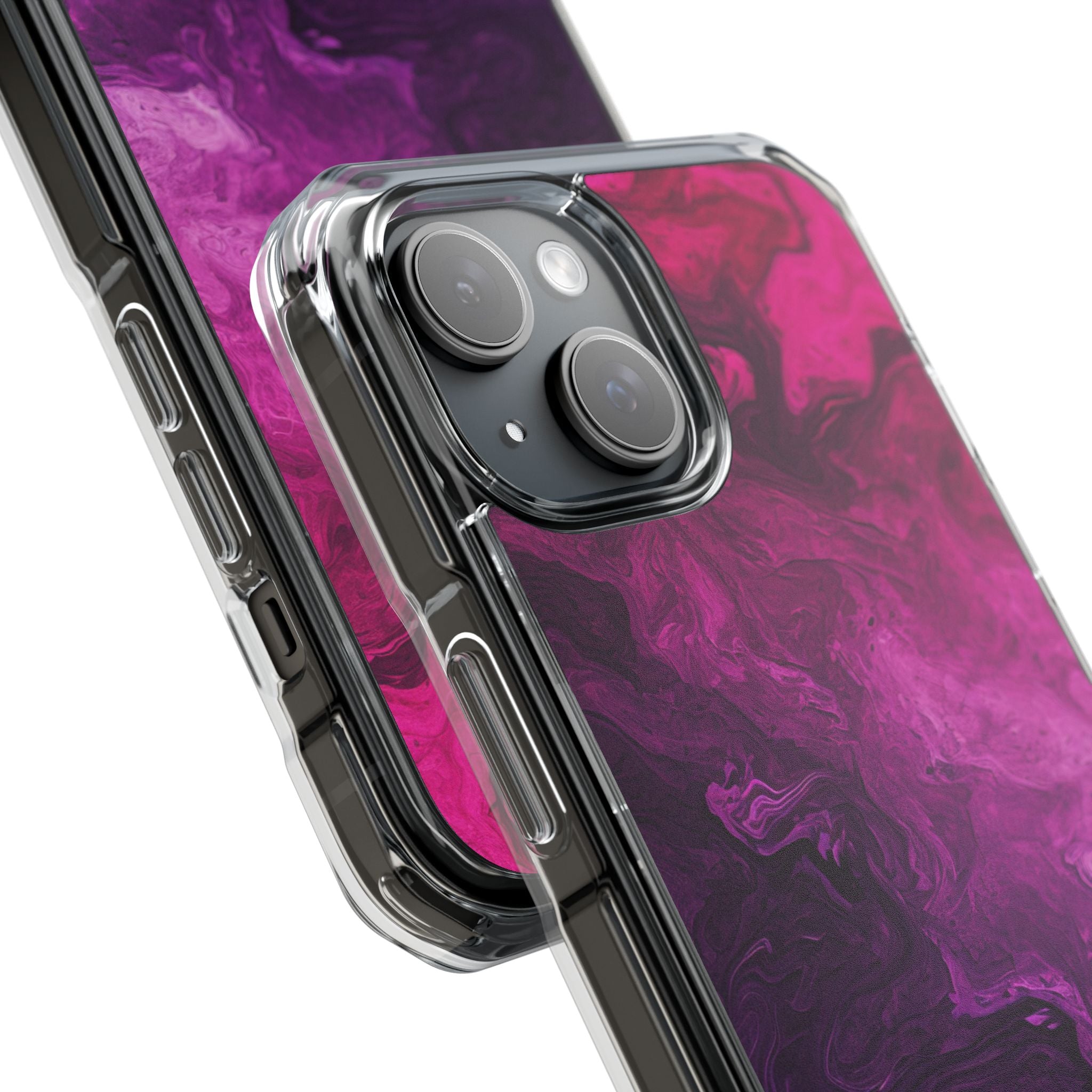 Cosmic Color Swirl iPhone 15 - Impact Clear+